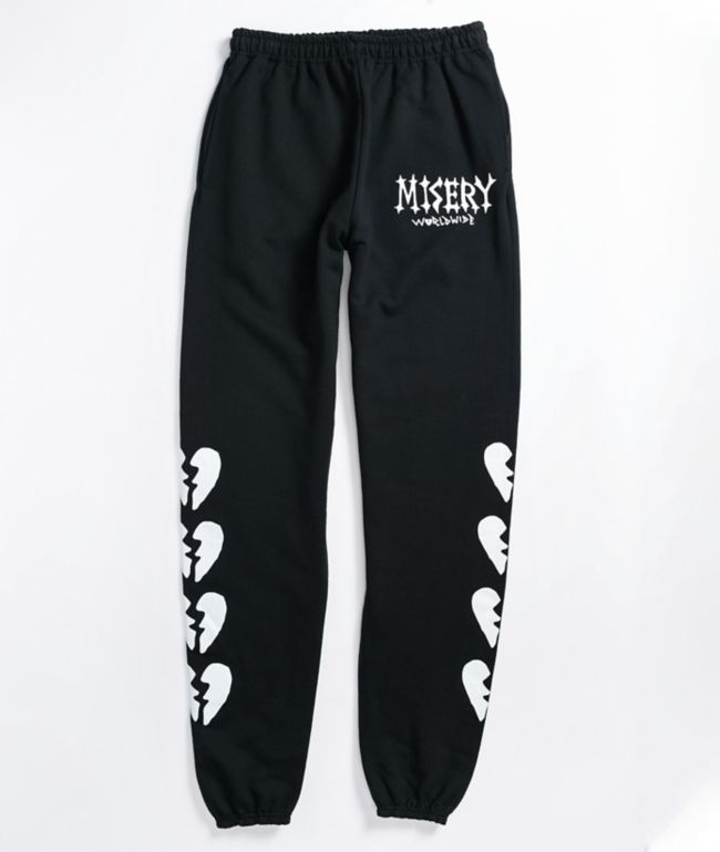 Broken heart sweatpants clearance