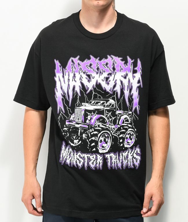 Misery Worldwide Monster Trucks Black T-Shirt