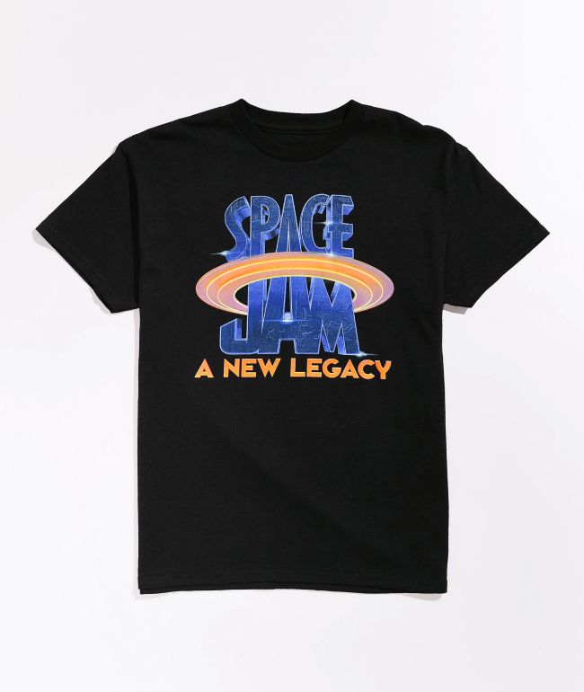 Mitchell & Ness x Space Jam Kids' New Legacy Black T-Shirt