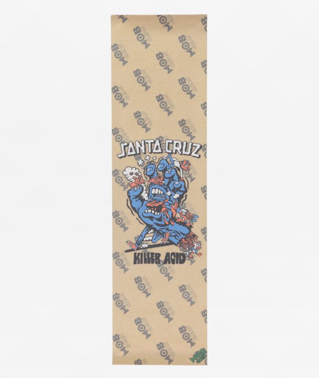 Mob Santa Cruz x Killer Acid Hand Clear Grip Tape