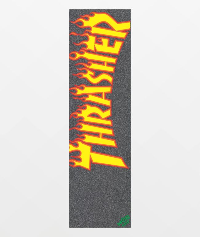 Mob x Thrasher Yellow & Orange Flame Grip Tape