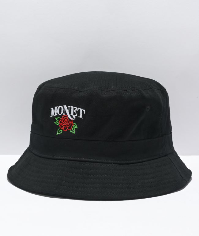 Monet Burnside Black Bucket Hat