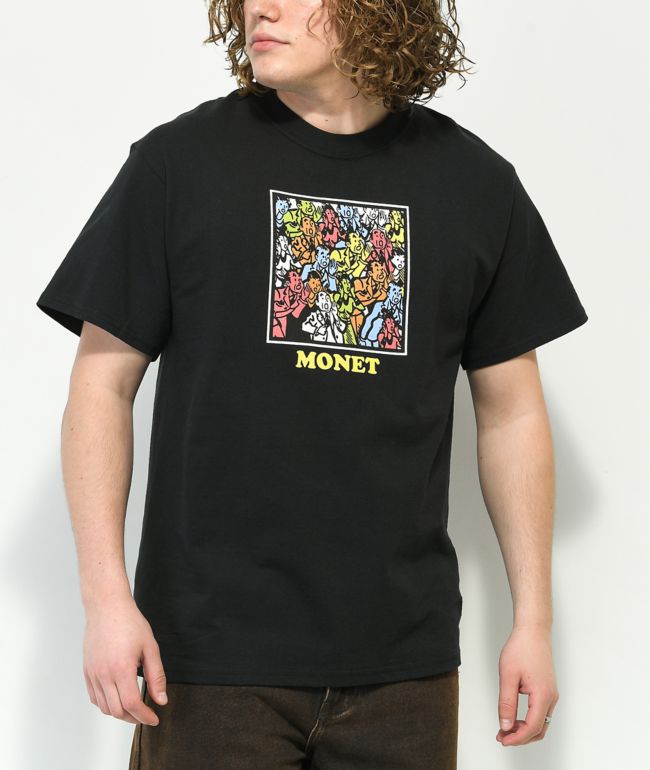 Monet Crowd Black T-Shirt