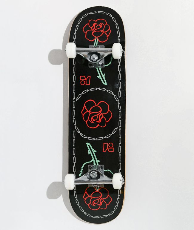 Monet Roses Are Red 8.0" Skateboard Complete