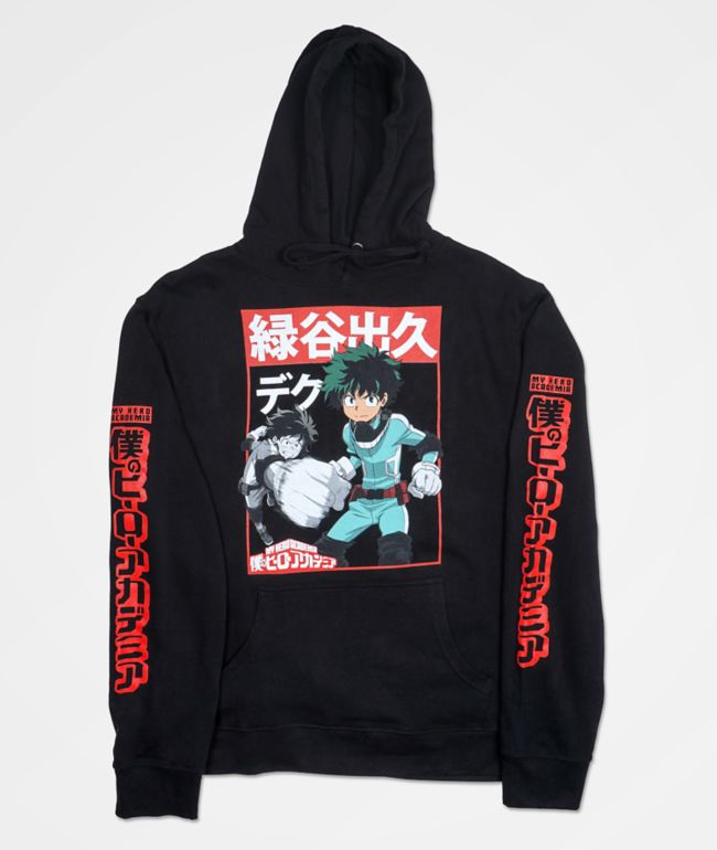my hero academia hoodie