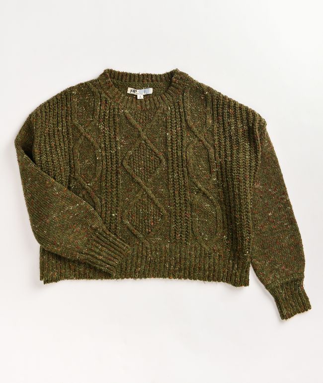 olive sweater