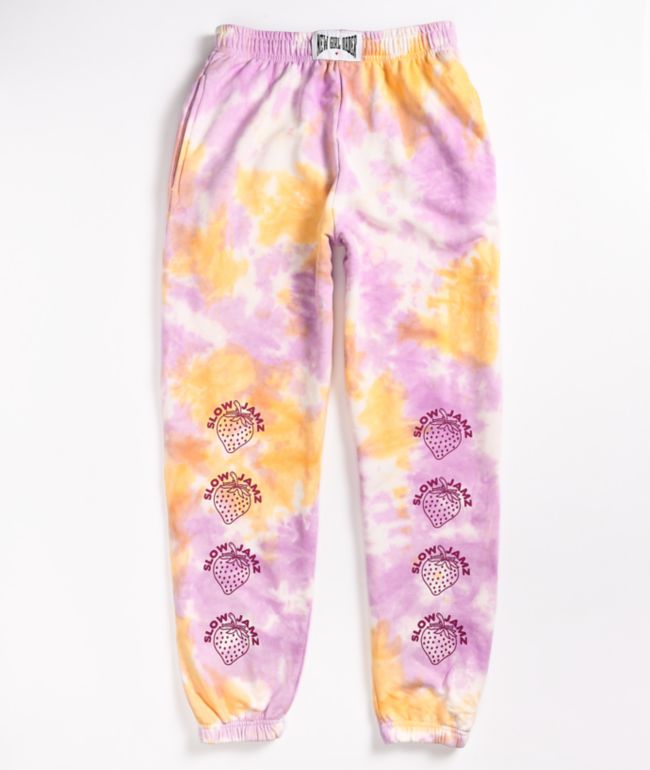 girls tie dye joggers
