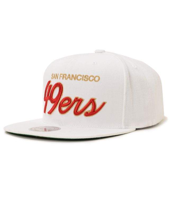 mitchell and ness 49ers beanie