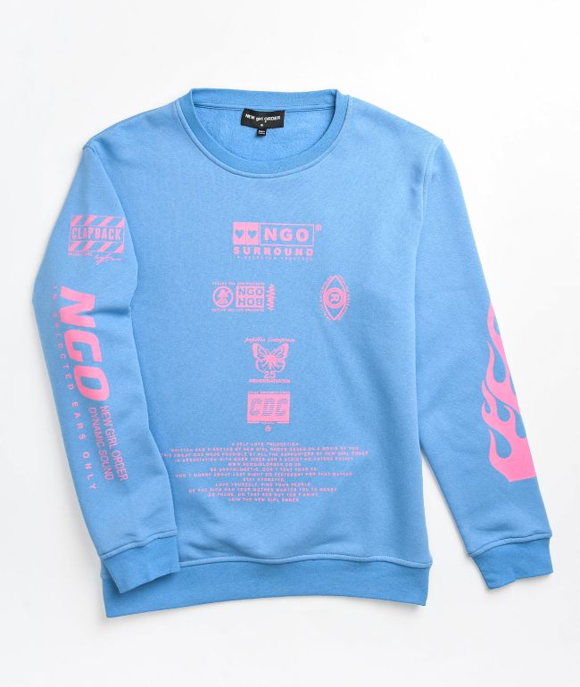 blue flame sweatpants