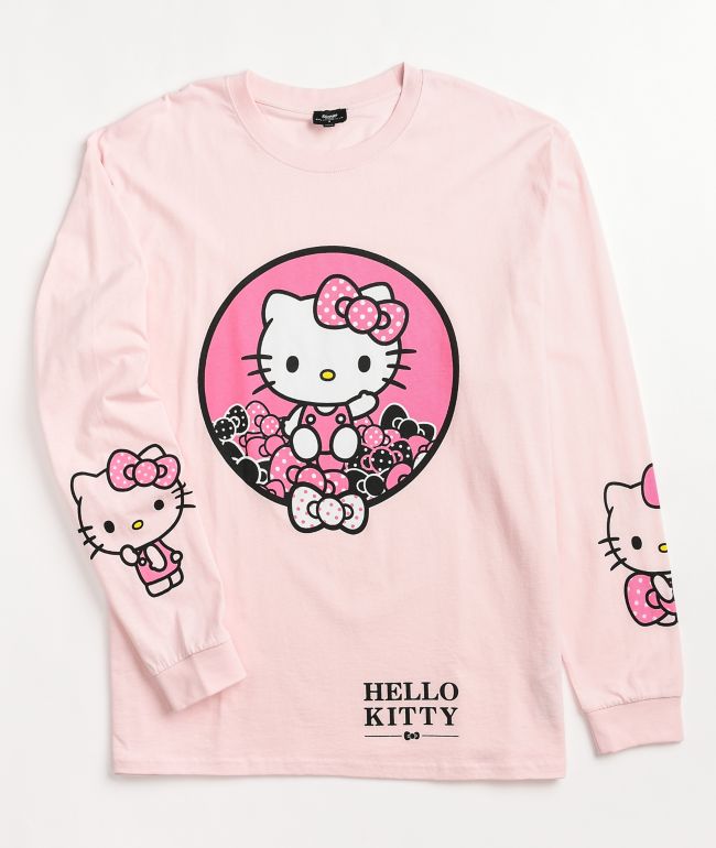 NGOrder x Hello Kitty Light Pink Long Sleeve T-Shirt