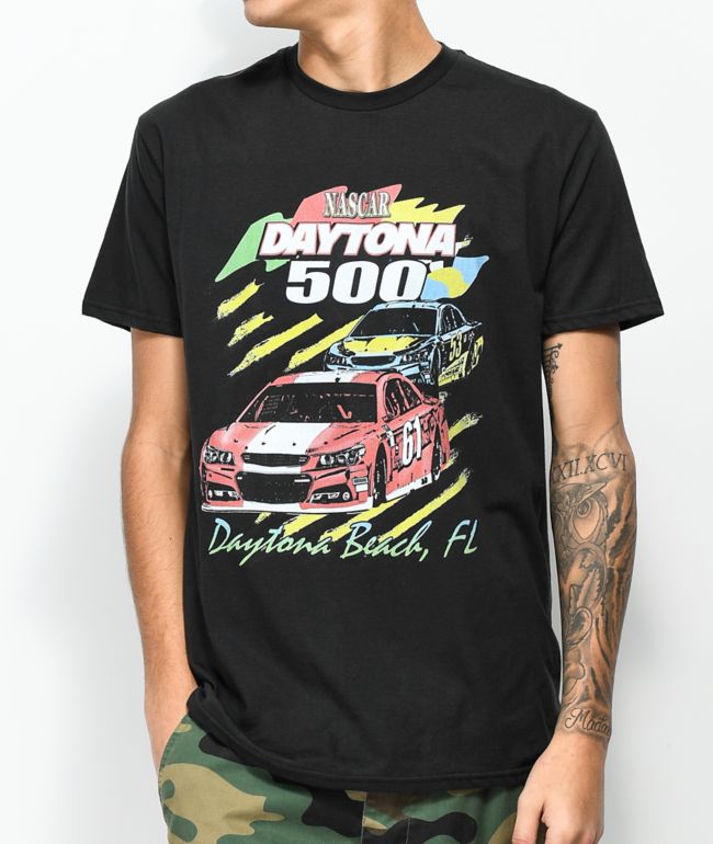 Nascar Daytona 500 Black T Shirt Zumiez