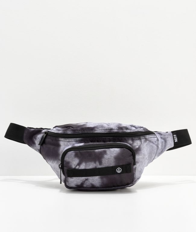 Neff Bleached Black Fanny Pack