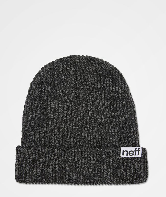 Neff Fold Charcoal Grey Beanie