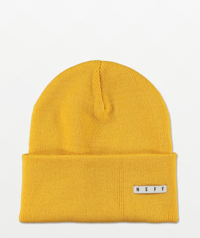 Neff Lawrence Yellow Beanie