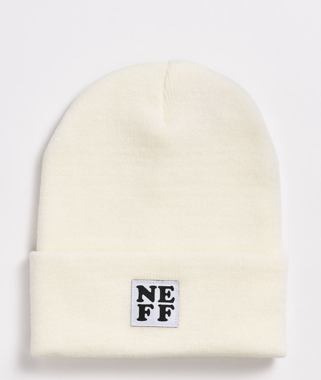 Neff Lawrence gorra con pliegue blanca