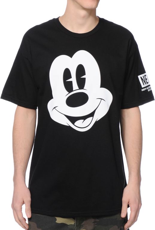 Disney neff mickey shirt Clearance