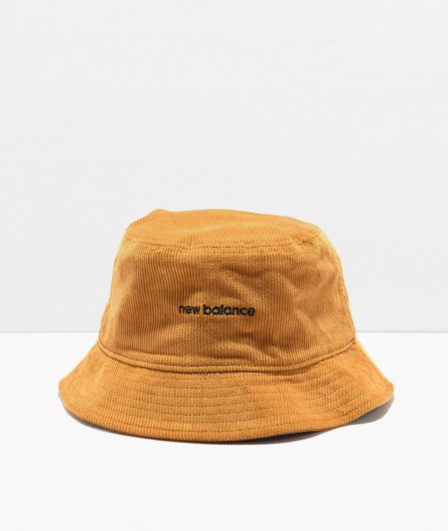 New Balance Brown Corduroy Bucket Hat