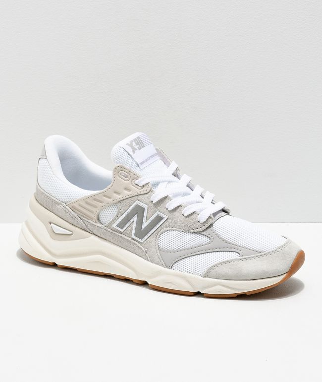 new balance lifestyle x90 au lait arctic sky knit shoes