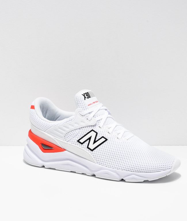 New balance x90 white pomegranate on sale