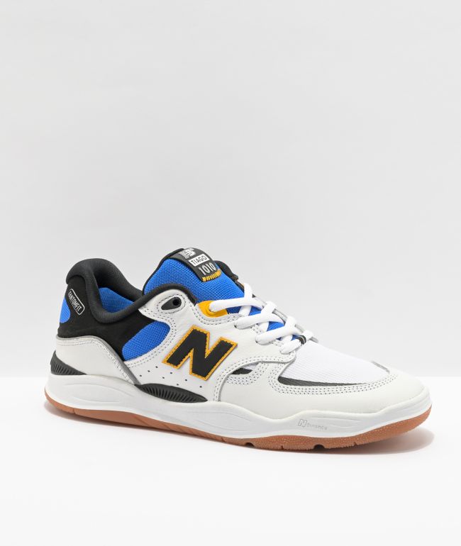 New Balance Numeric 1010 Tiago Lemos White & Blue Skate Shoes