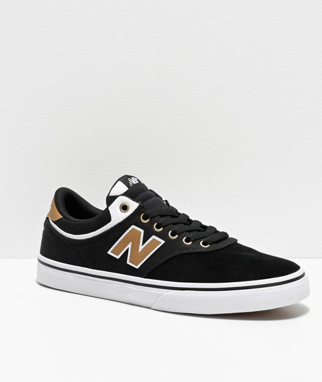new balance skate shoes black