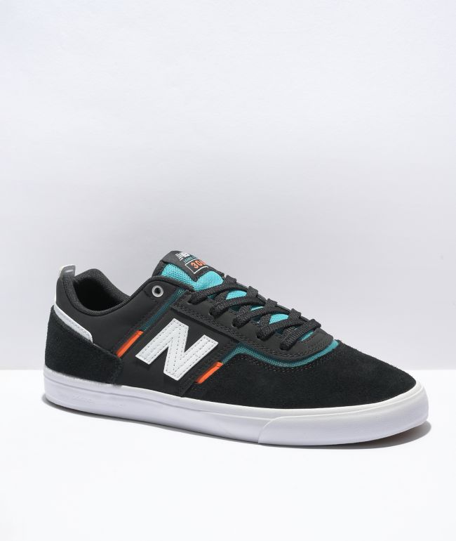 black and turquoise new balance