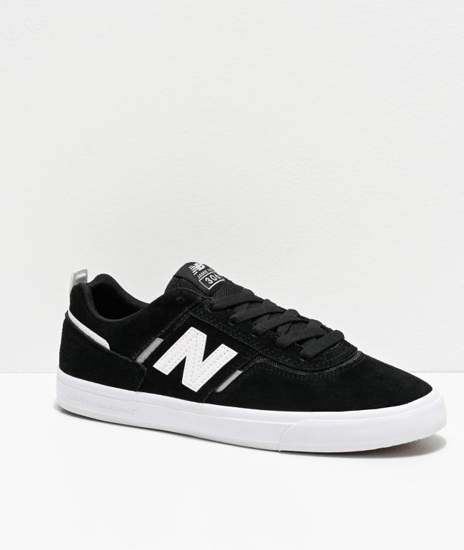 New Balance Numeric 306 Foy Black & White Skate Shoes | Zumiez.ca