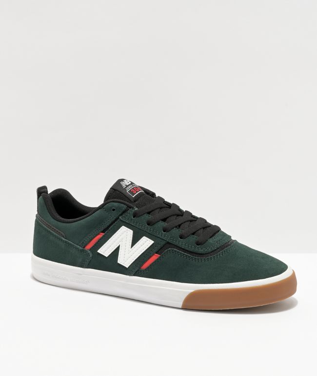 New Balance Numeric 306 Foy zapatos de skate verdes y rojos | Zumiez