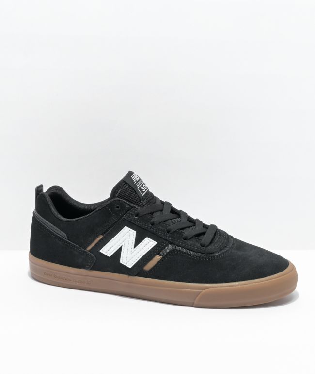 New Balance Numeric Jamie Foy Black & Gum Shoes