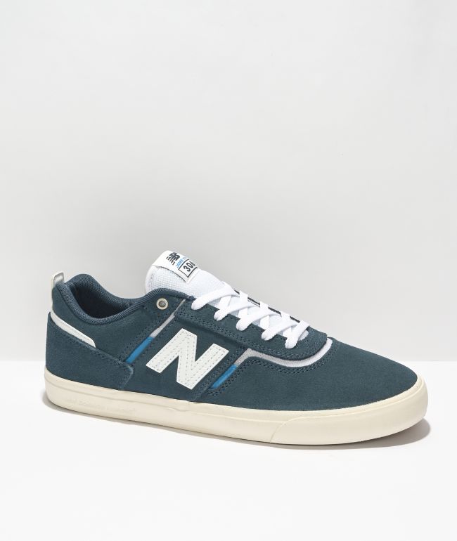 New Balance Numeric 306 Jamie Foy zapatos de skate en azul y blanco