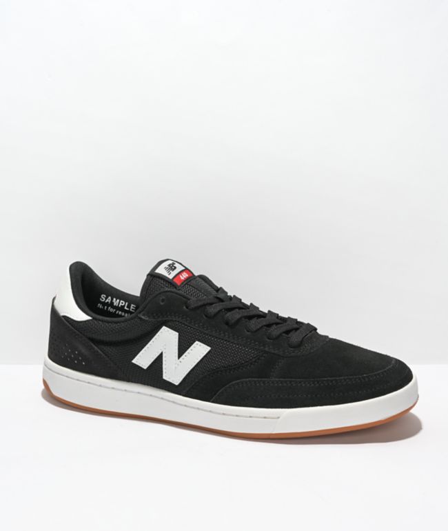 incluir pala productos quimicos New Balance Numeric 440 Black & White Skate Shoes