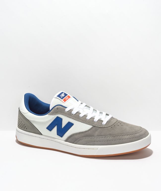 New Balance Numeric 440 White & Yellow High Top Skate Shoes