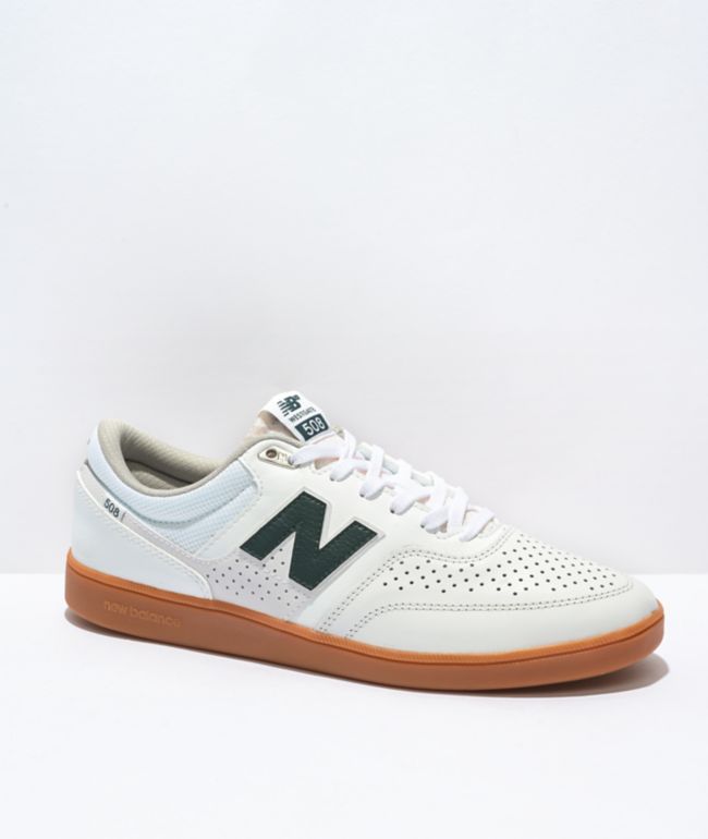 New Balance Numeric 508 Westgate White & Gum Skate Shoes