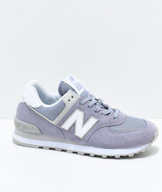 New Balance Numeric 574 Daybreak & Overcast Shoes | Zumiez