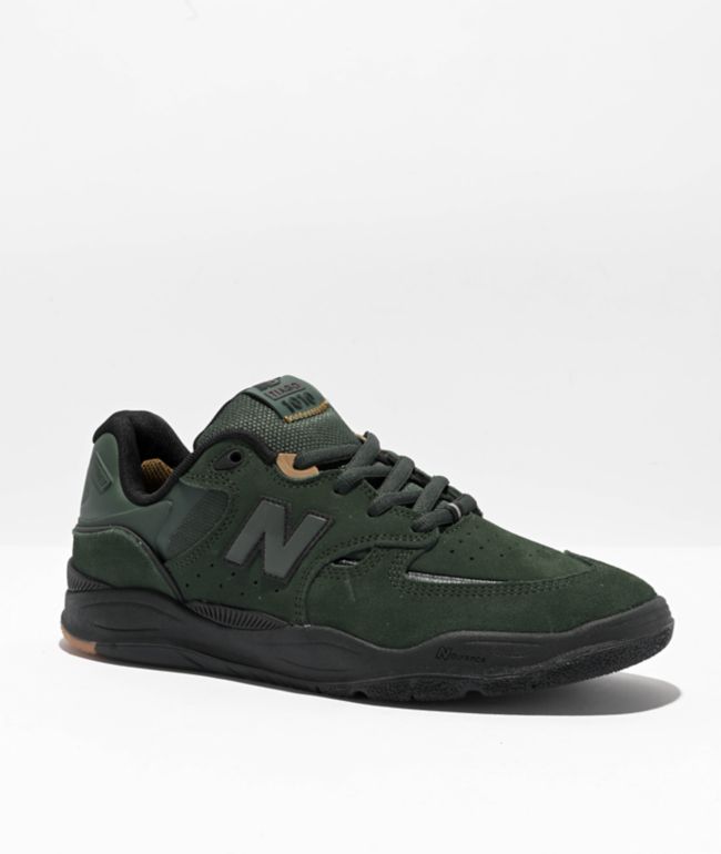 New Balance Numeric Tiago 1010 Forest Green & Black Skate Shoes