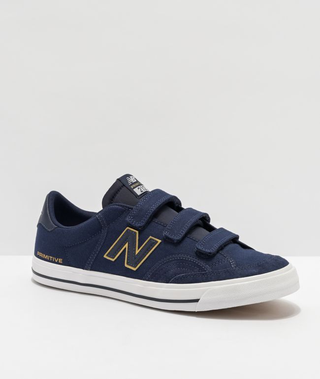 New Balance Numeric x Primitive 212 Navy & Gold Skate Shoes