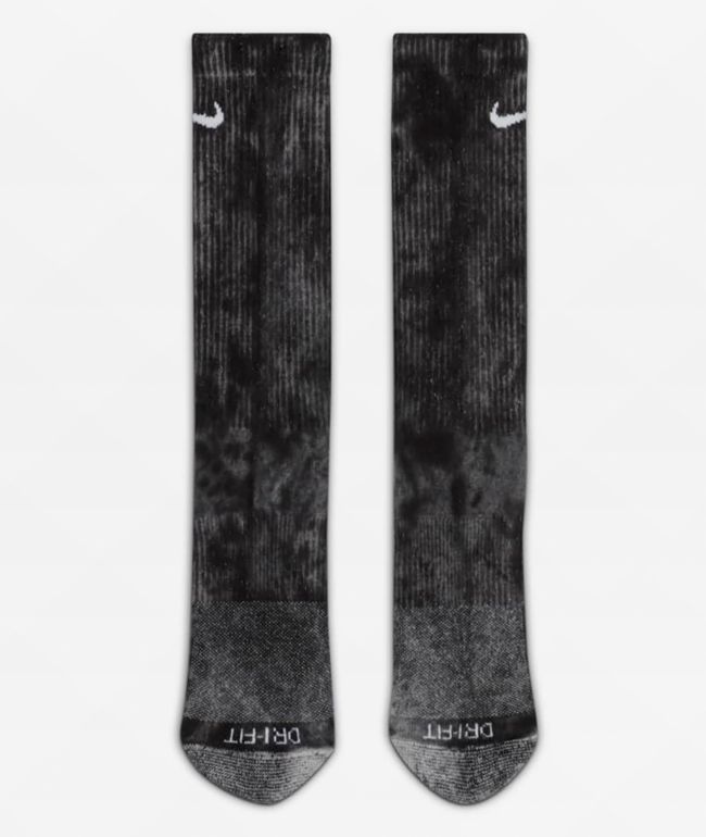 Nike Cushioned Black & Smoke Crew Socks