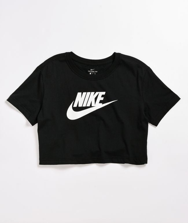 cropped nike t shirt