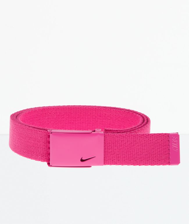 Pink web belt clearance