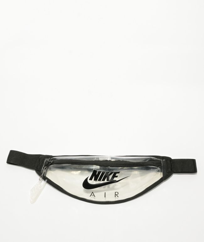 nike clear fanny pack