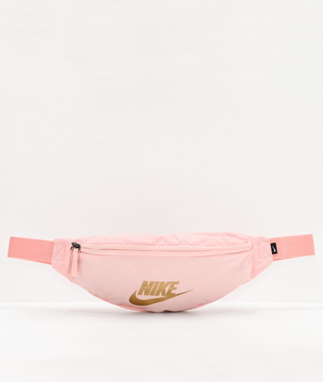Nike Heritage Pink Fanny Pack | Zumiez
