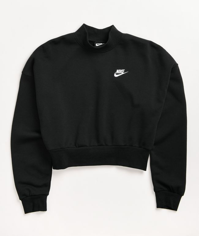Nike NSW Essentials Mock Neck Black 
