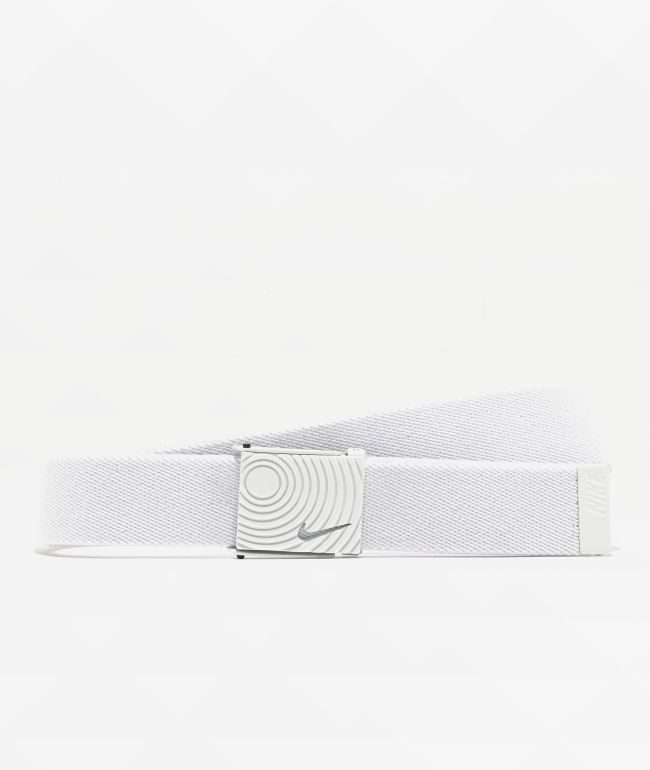 Nike Outsole White Stretch Web Belt