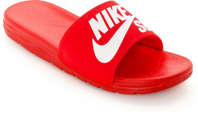 Men Red Nike Slides 2024 infocor