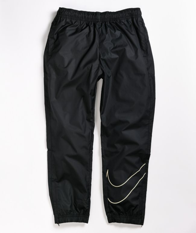 nike track pants grey