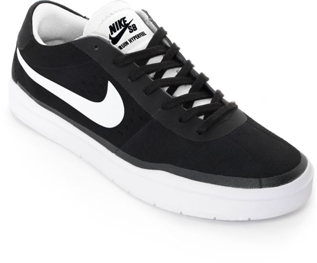 Nike SB Bruin Hyperfuul zapatos de skate blancos y negros | Zumiez Nike SB Bruin Hyperfuul zapatos de skate blancos y negros | Zumiez