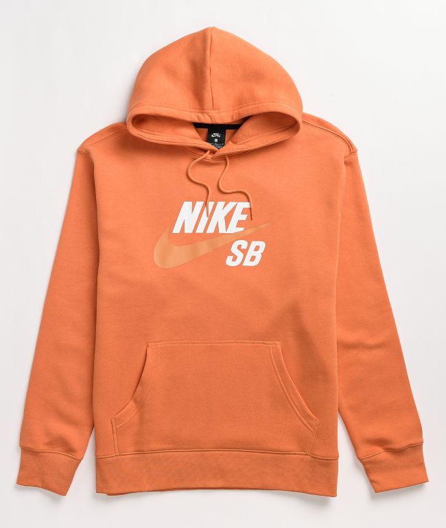 nike sb hoodie orange