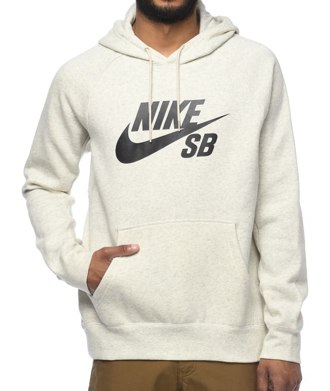 oatmeal nike sweatshirt