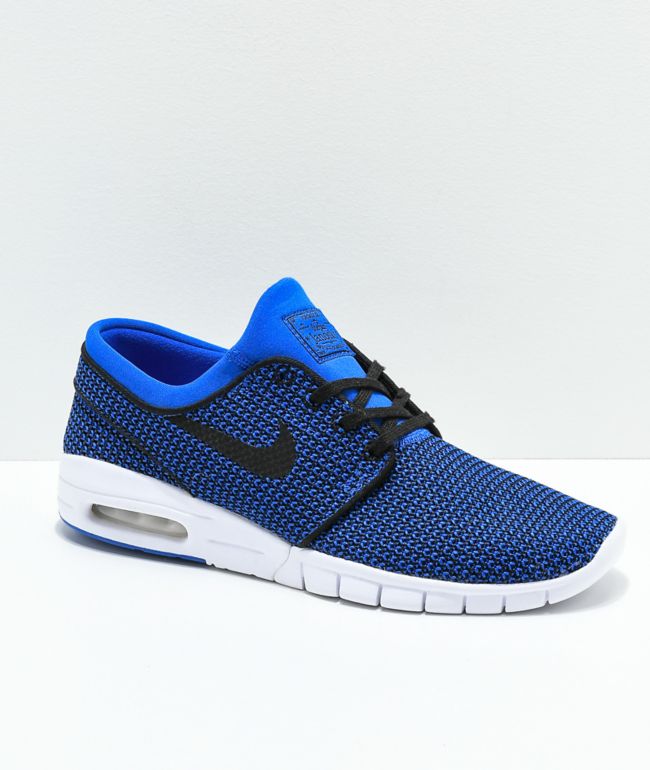 nike janoski max blue