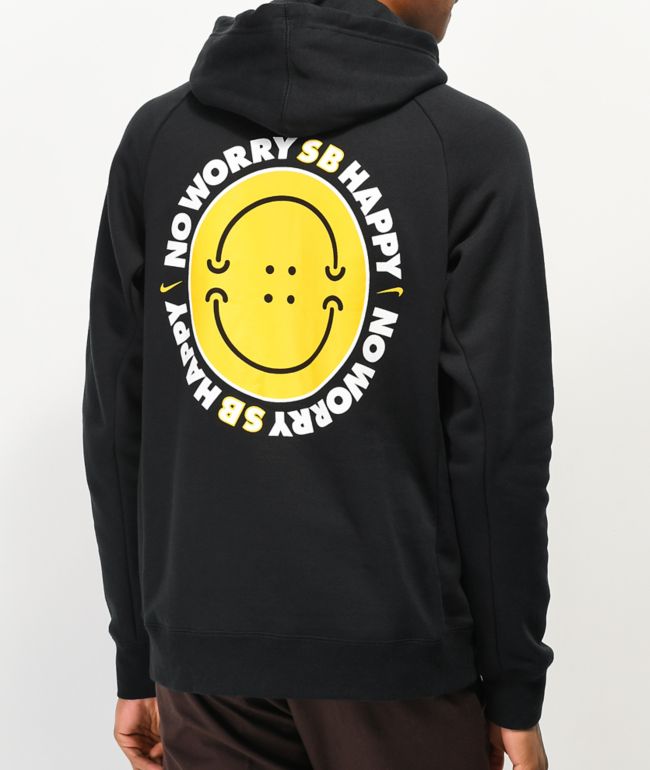 nike smiley face hoodie